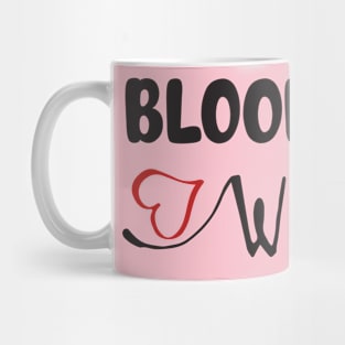 Blood Type Wine - Funny Wine Lover Mug